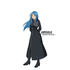 Ursula Azure of the Ocean Poster